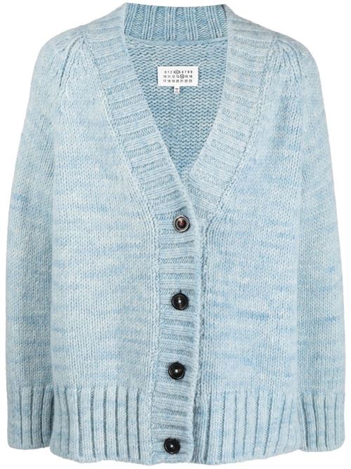 Oversized wool cardigan MAISON MARGIELA | SI0GP0004S17802488M